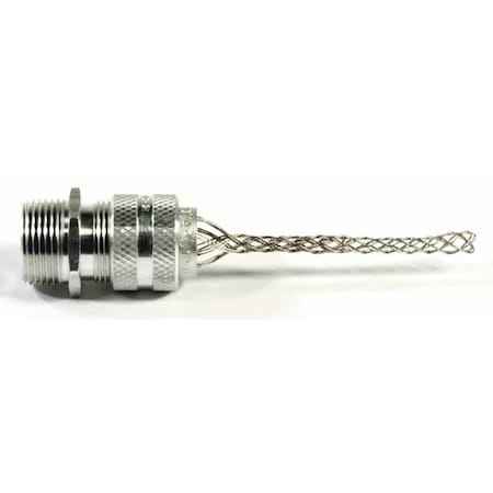Strain Relief Cord Grip,Male,Straight