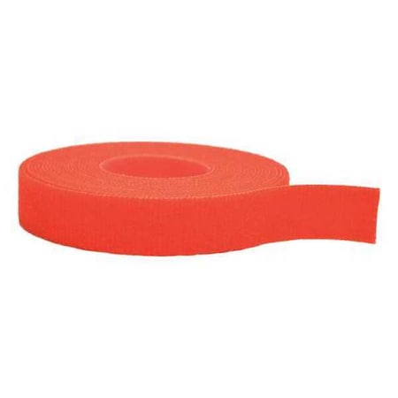 Cable Tie Strap, 75 ft L, Variable Max Bundle Dia., Orange, Nylon, Polypropylene, 50 lb Strength