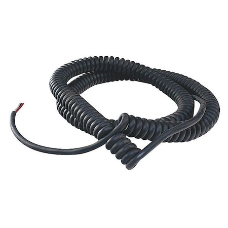 Retractable Coil Cord,18/2 SJEO,L 4 ft