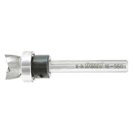 Mortising Router Bit,5/16" Cutting L