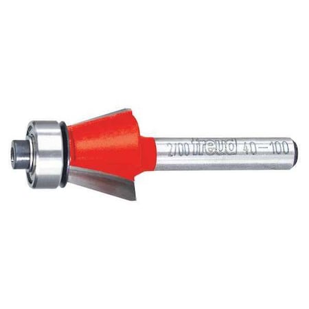 Chamfer Router Bit,23/32" Cutting Dia.