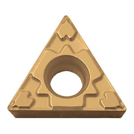 Triangle Turning Insert, Triangle, 3/8 in, TPMT, 0.0156 in, Carbide