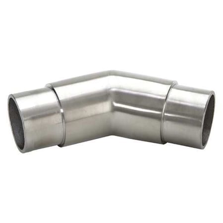 Flush Elbow,SS,1-49/64" H,3" L