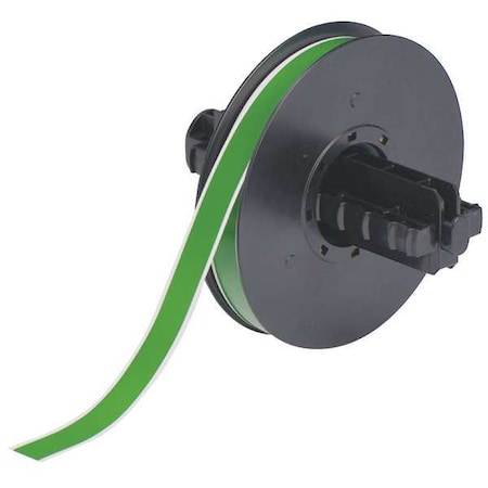 Tape, Green, Labels/Roll: Continuous
