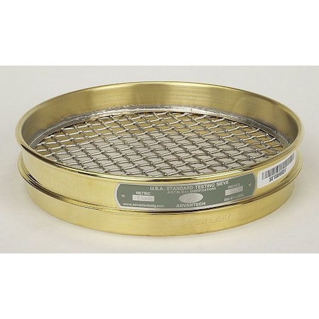 Sieve, No 4, B/S, 8 In, Half Ht