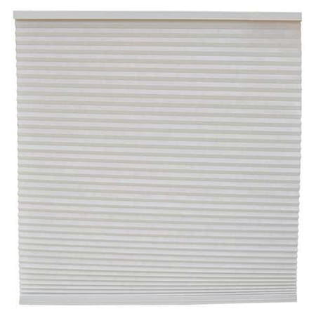 Cellular Shade, Polyester, 48"L, 23"W, Ivory