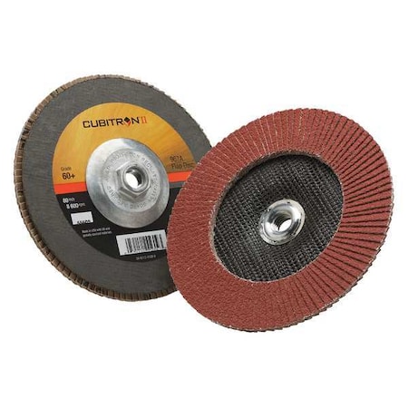 Flap Disc,T27,7in. x 5/8-11,60