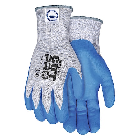 Cut-Resistant Coated Gloves, Cut Level A6 ,Dipped ,Foam Nitrile ,Smooth ,XS 1 PR