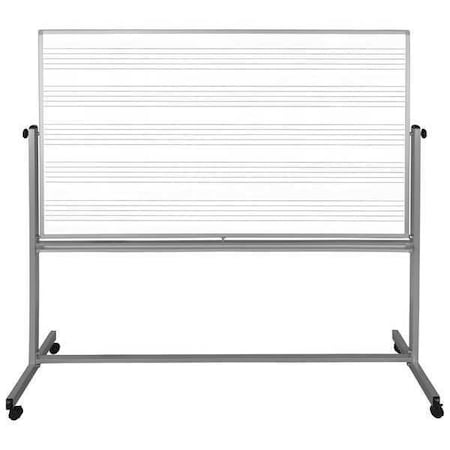 Reversible Magnetic Music Board, 72"x40"