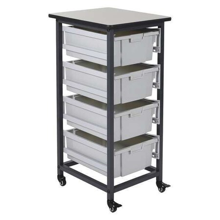 Stackable Storage Bins,(4 S)
