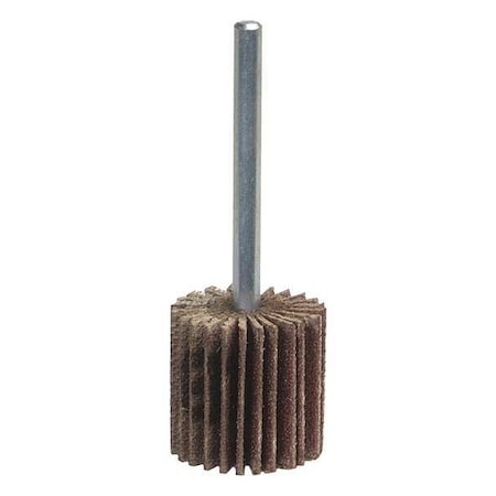 Flap Wheel, 3Inx1/2In, 20000, 40Grit