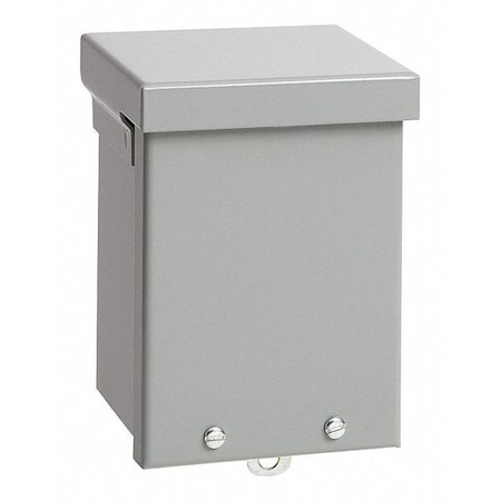 Captive Screws Electrical Enclosures, 4 in H, 4 in D, 4 in W, 3R, Steel