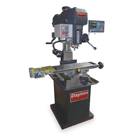 Mill Drill Machine,Manual,1ph,120/240V