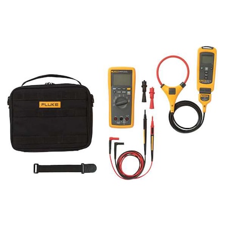 Wireless Clamp Meter Kit, LCD, 2,500 A, 10.0 in (254 mm) Jaw Capacity