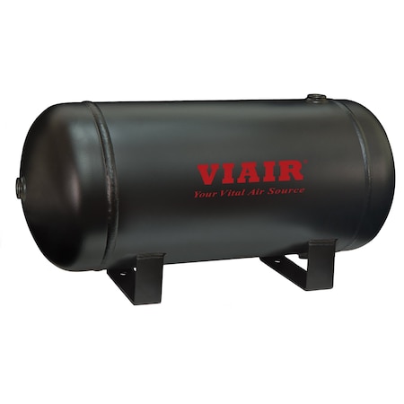 Gallon Air Tank,Two 1/4" NPT Ports/Two 3/8" NPT Ports,150PSI Rated,5.0