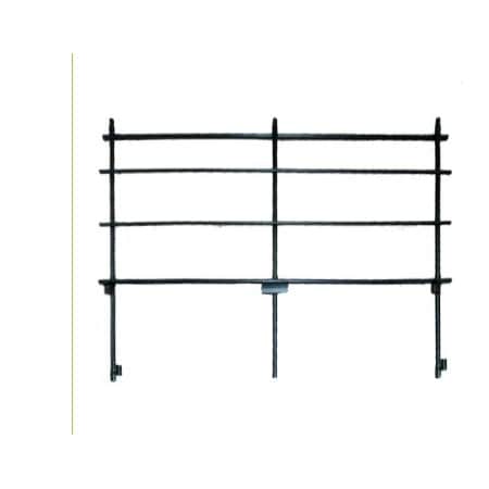 Back Guardrail for 18" x 32" Tapered Risers