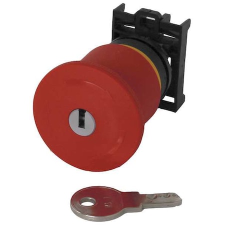 Keyed E-Stop Pushbutton Operator