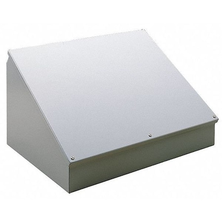 Captive Screws Electrical Enclosures, 8 in H, 7.09 in D, 12 in W, 12, 13, Steel