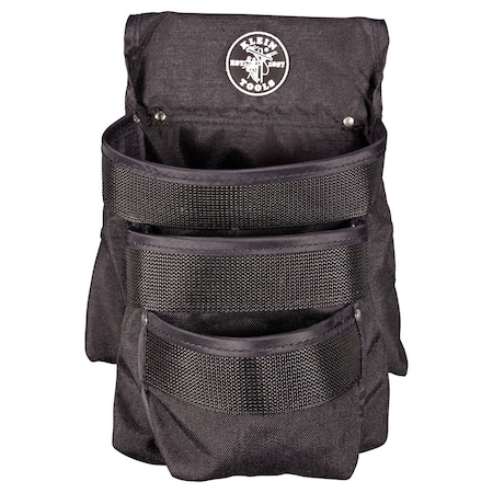 Black Ballistic Nylon 3 Pockets, 5703