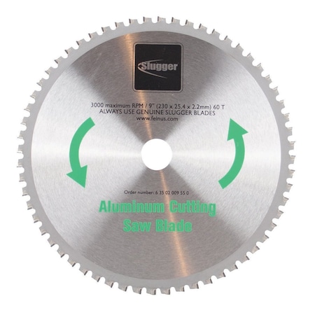 Circular Saw Blades,Aluminum,9 in