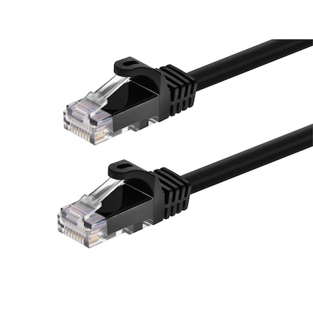Ethernet Cable,Cat 6,Black,14 ft.