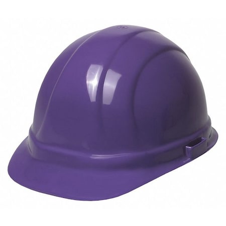 Hard Hat, Omega II, Polyethylene, 6 Point Pinlock, Type 1, Class E, Purple