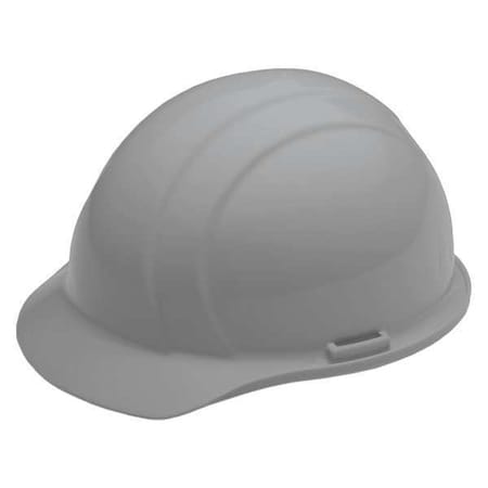 Hard Hat, Americana, Polyethylene, 4 Point Pinlock, Type 1, Class E, Gray