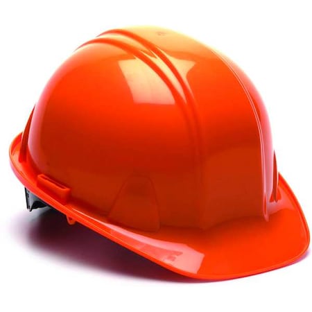Hard Hat, SL, Polyethylene, 4 Point Pinlock, Type 1, Class E, Orange