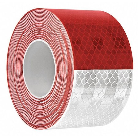 Reflective Tape,Polyester,30 ft. L