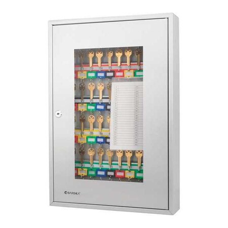 Key Cabinet,50 Capacity,21-3/4" H