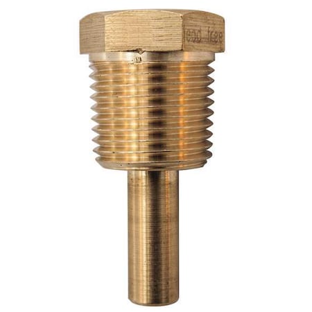 Thermowell,Stepped,0.9 In Insrt Depth
