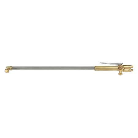 Straight Cutting Torch,36 L,75 deg. Head
