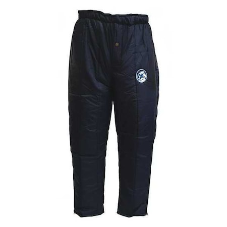 Men's Insulated Work Pants, M, Navy, Nylon/Polyester