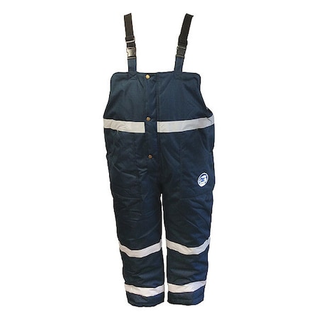 92001 Bib Overalls, Nylon, 27 oz Fabric Weight, Navy, M