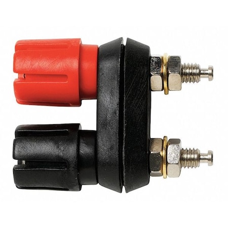 Dual Binding Post, 30VAC/60VDC, Red/Black, PR