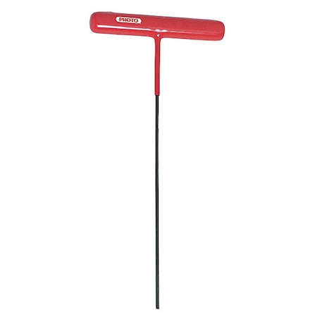 SAE Plain Hex Key Hex Key, 5/32" Tip Size, 6 in Long, 4 in Short