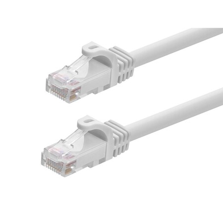 Ethernet Cable,Cat 6,White,50 ft.