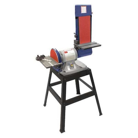 Belt/Disc Sander,9 In.,1 HP,120 V
