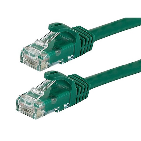 Ethernet Cable,Cat 6,Green,50 ft.