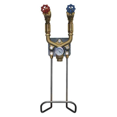 Hose Station,1/2 In FNPT,25-1/2 In H