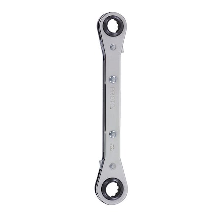 Double Box Reversible Ratcheting Wrench 7 x 8 mm - 12 Point