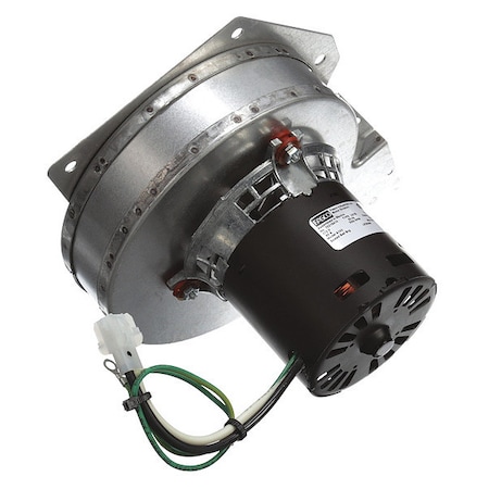 Induced Draft Furnace Blower, 115, Aluminum Steel, 8 5/8 in W, 7 1/2 in H