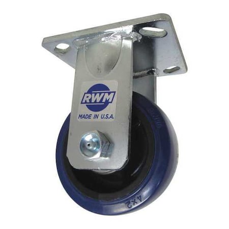 Rigid Plate Caster,600 lb.