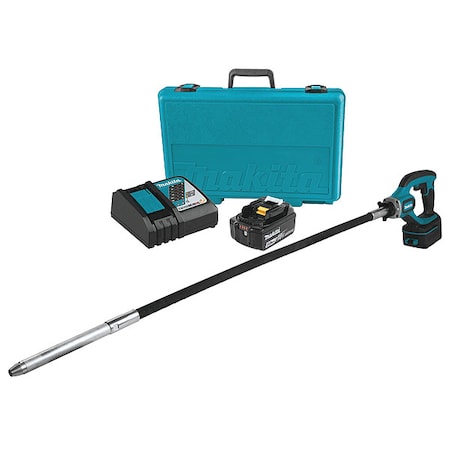 18V LXT 4' Concrete Vibrator Kit (5.0Ah)