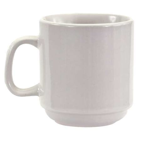 Bright White Alpine White Narrow Rim Mug 10 oz., Pk36