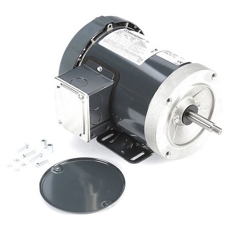 Motor,3-Ph,3/4 HP,208-230/460V,56J