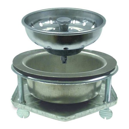 Basket Strainer,Stainless Steel,17 ga.