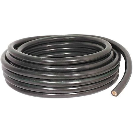 Battery Cable,2 ga.,Solid,60V,PVC,Blk