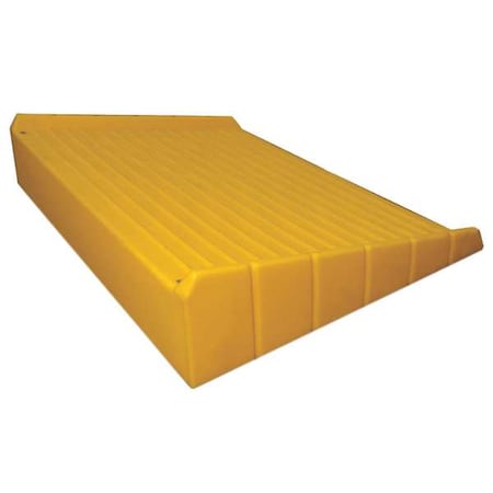 Spill Pallet Ramp,Yellow,600 lb.
