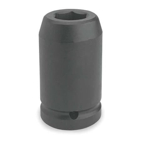 1" Drive, 2-9/16" Size, SAE Impact Socket, 12 Pts